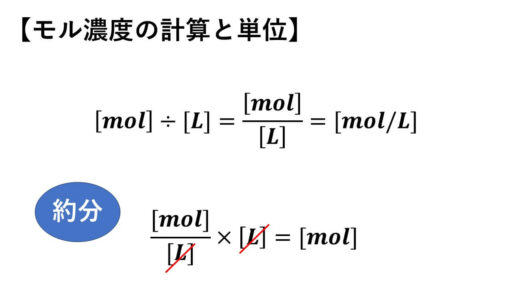 モル濃度-単位-計算