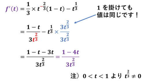 ロルの定理-例題-計算