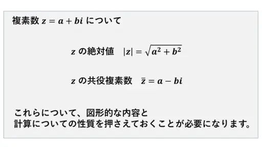 虚数と複素数の違い-絶対値と共役